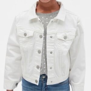 SO White Denim Cotton Jean Jacket, Size Small 7, Goods For Life Trendy Jacket
